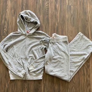 Juicy Couture Terry cloth jumpsuit set
